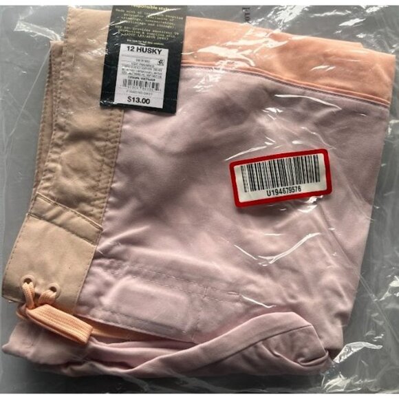 Art Class Boys' Colorblock Swim Trunks - Light Pink 12 Husky - Picture 4 of 5